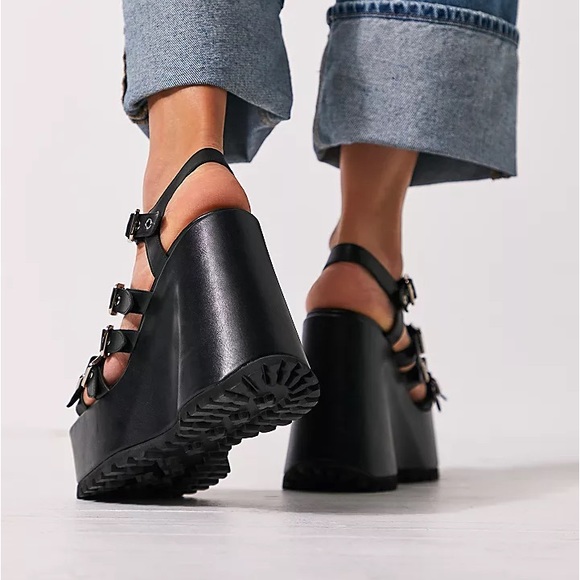 JEFFREY CAMPBELL Sherrie Strappy Platforms - Picture 4 of 5